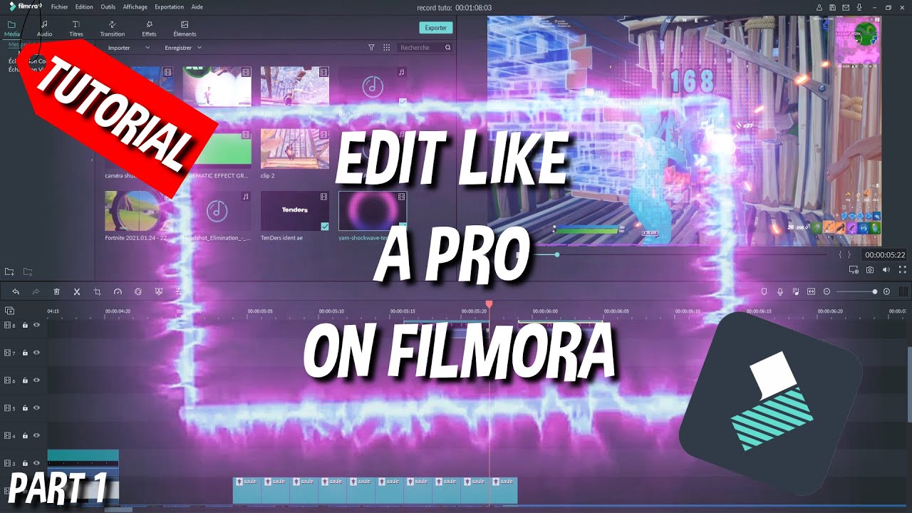 How To Edit Like A Pro On Filmora 9/X (Tutorial | Part 1 ) - YouTube