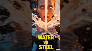 ​पानी से STEEL कट गया?! 😳 #WaterJet #CrazyFacts