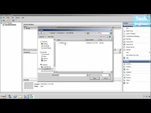 Working on Differencing Disk in Hyper V - Windows Server 2008 R2