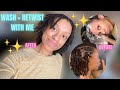 Watch Me Wash + Retwist My 1 Year Old Locs!