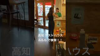 高知 ゲストハウス 大人気ゲストハウス コスパ最高 二食付き 交流あり 初めてのゲストハウス 一人旅応援 #shorts