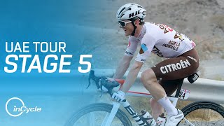 UAE Tour 2021 | Stage 5 Highlights | inCycle