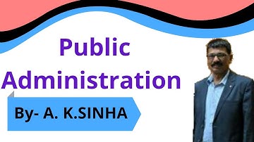 PUBLIC ADMINISTRATION FULL COURSE