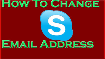 How To Change Skype Email Address
