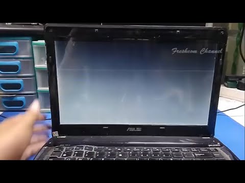 Mengatasi Layar LCD Laptop Berkedip kedip blank Putih  Fix laptop screen blank white and flashing