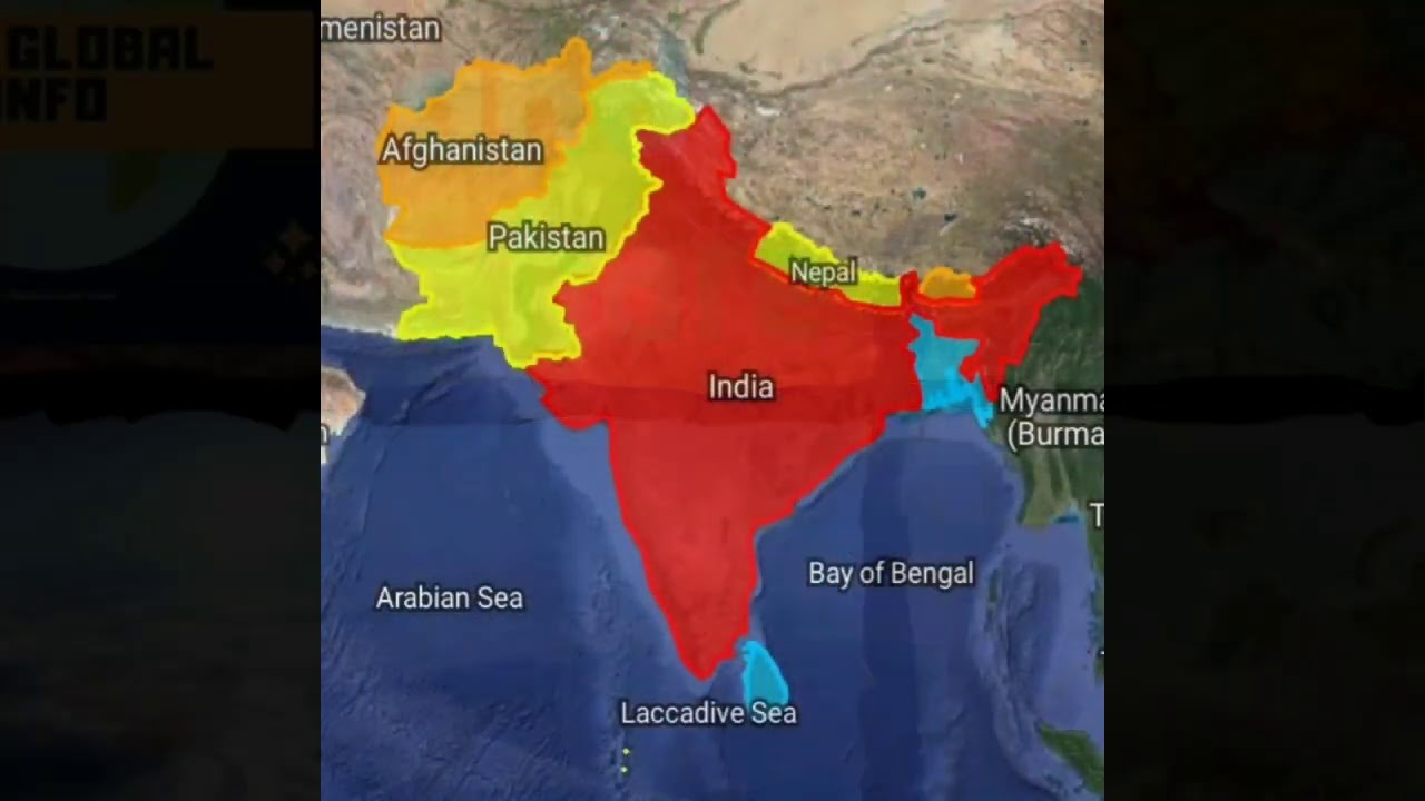 Highlighted countries (Part 1) South Asia - YouTube