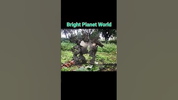 Robot fight vfx video #blender #vfx #shorts