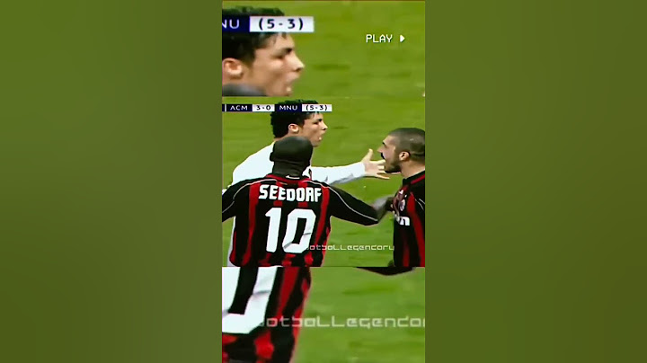 Ronaldo vs Gattuso 🔥
