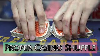 How To Shuffle Like a Casino Dealer
