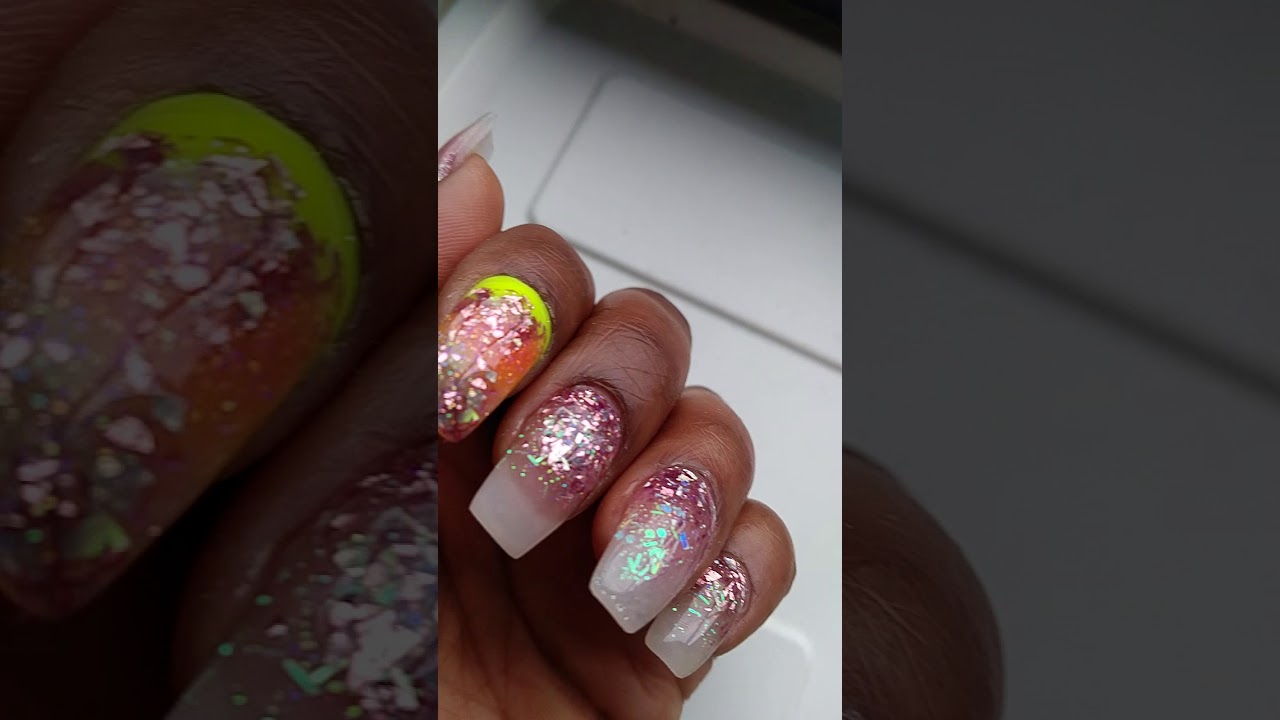 Glam And Glitz Acrylic Nails Raspberry Truffle Ft Bright Lights Glam And Glitz Acrylic Nails Raspberry Truffle Ft Bright Lights