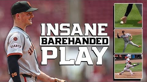 Matt Chapman Robs Elly De La Cruz of a Run with Unbelievable Barehanded Play