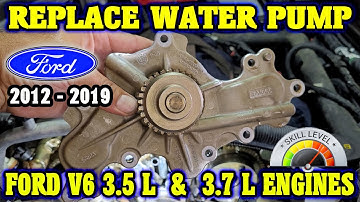 How to change a water pump in Ford V6 3.5 & 3.7-liter engines 2012-19 Explorer, Taurus, Edge & more