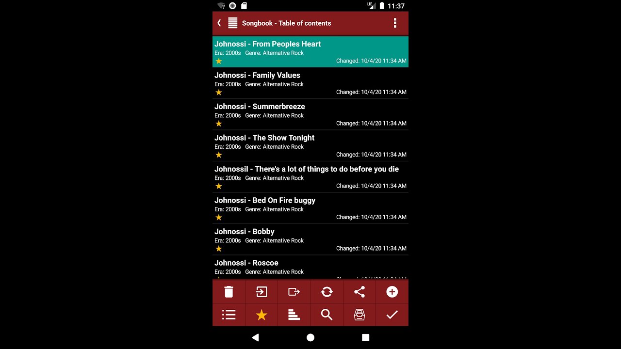 YouTube player