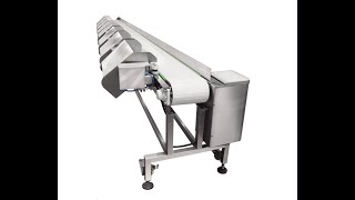 automatic fish grader, fish sorter, fish sizing machine, fish grading equipment, weight grader #fish