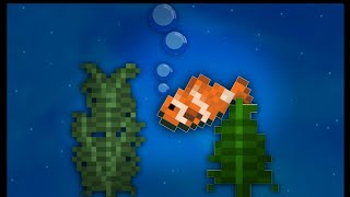 👉Minecraft Pe: How To Make A Fish Tank!(Warning:Very Easy)