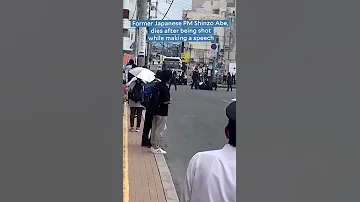 Japan Ex PM Shinzo Abe Dies After Being Shot While Making A Speech 