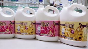 Phóng sự : Nhà máy Dây chuyền sản xuất nước giặt Thai
