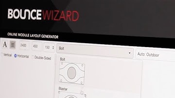 Online LED Layouts with Bounce Wizard