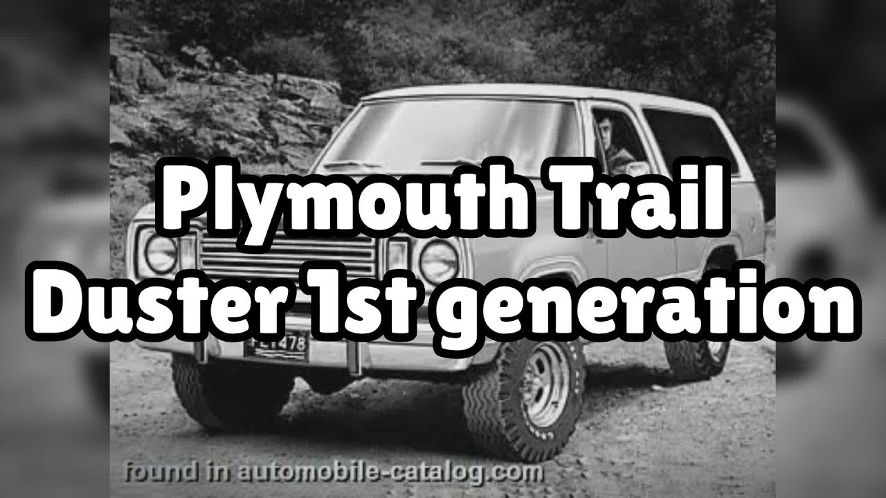Photos of the Plymouth Trail Duster 1st generation | Not A Review ...