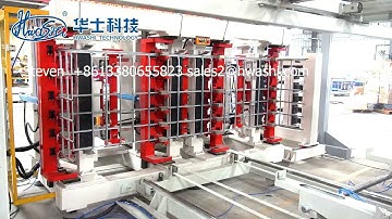 HWASHI IBC Tank Cage Frame / Tubular Net Production Line Machine