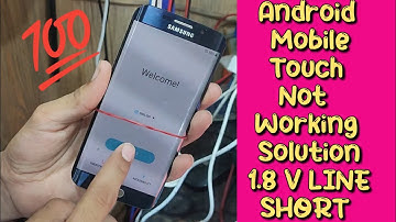 Android Mobile Touch Not Working Solution 1.8v line short 🔥🔥🔥🔥🔥🔥