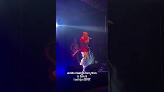 Skolim dostaje kamykiem w twarz.. 😱 #skolim #skolimlatino #koncert #shorts