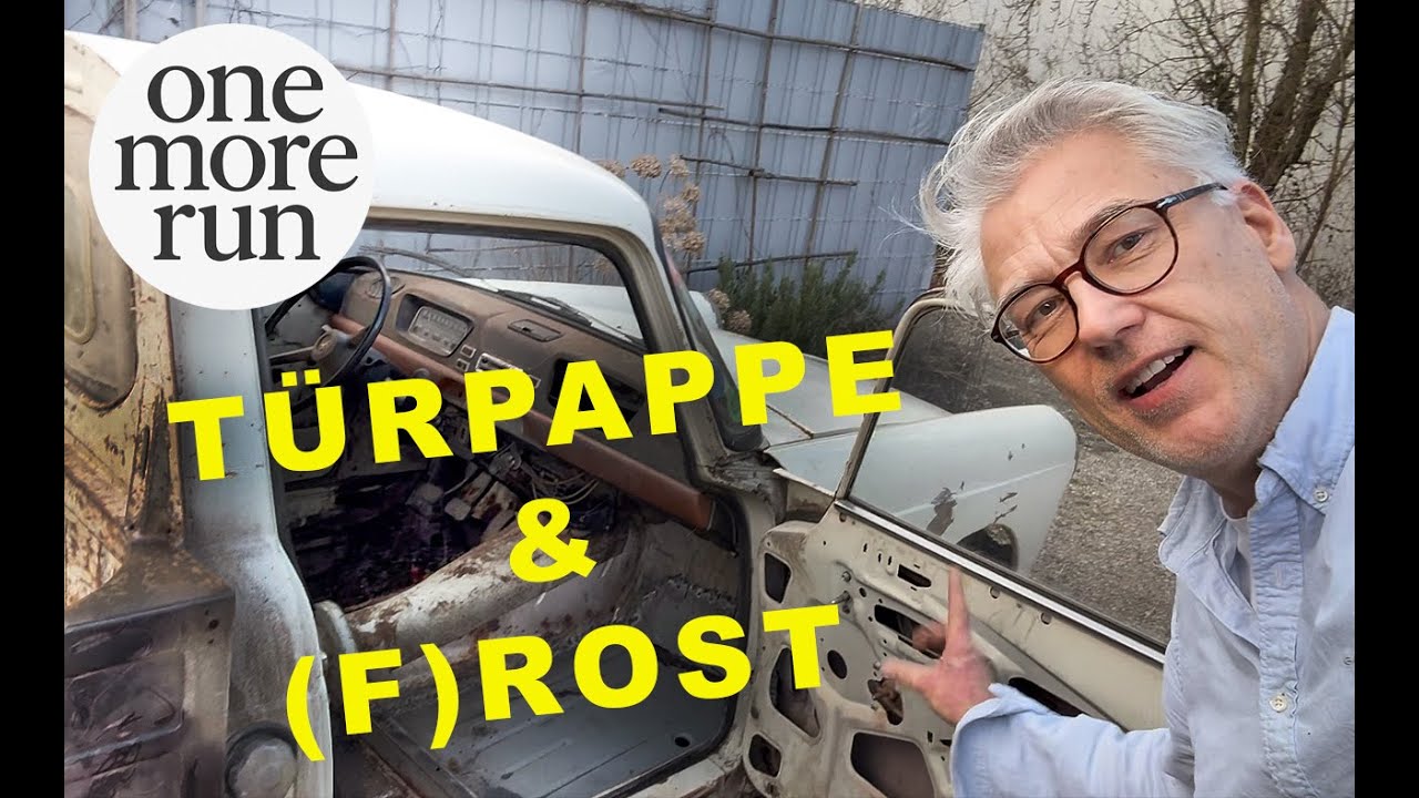 Türpappen selbst gemacht. Oldtimer Restauration. Endlich klappt mal was!  