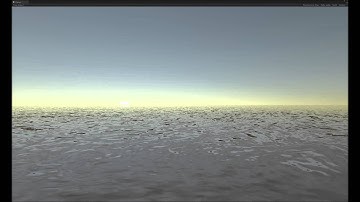 Unity 5 Water Wave Experiment 1