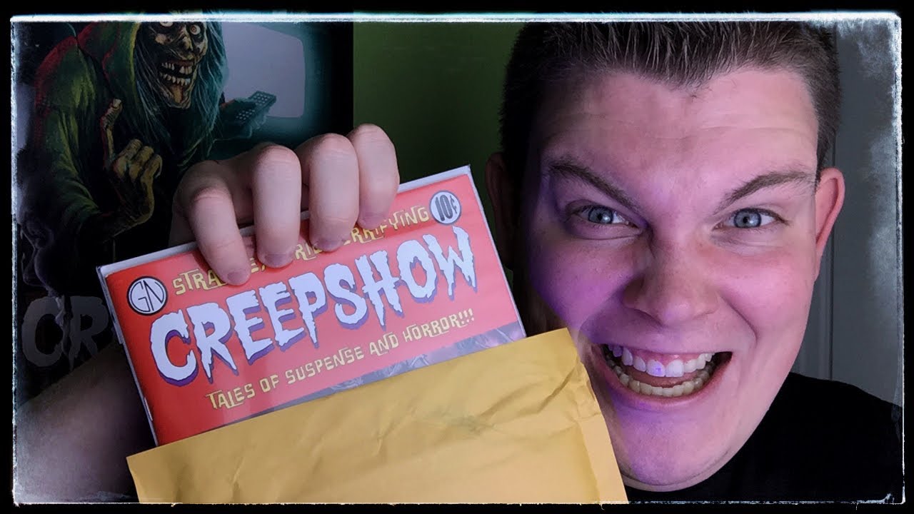 SDCC Exclusive/Signed CREEPSHOW Comic (Shudder Series) UNBOXING