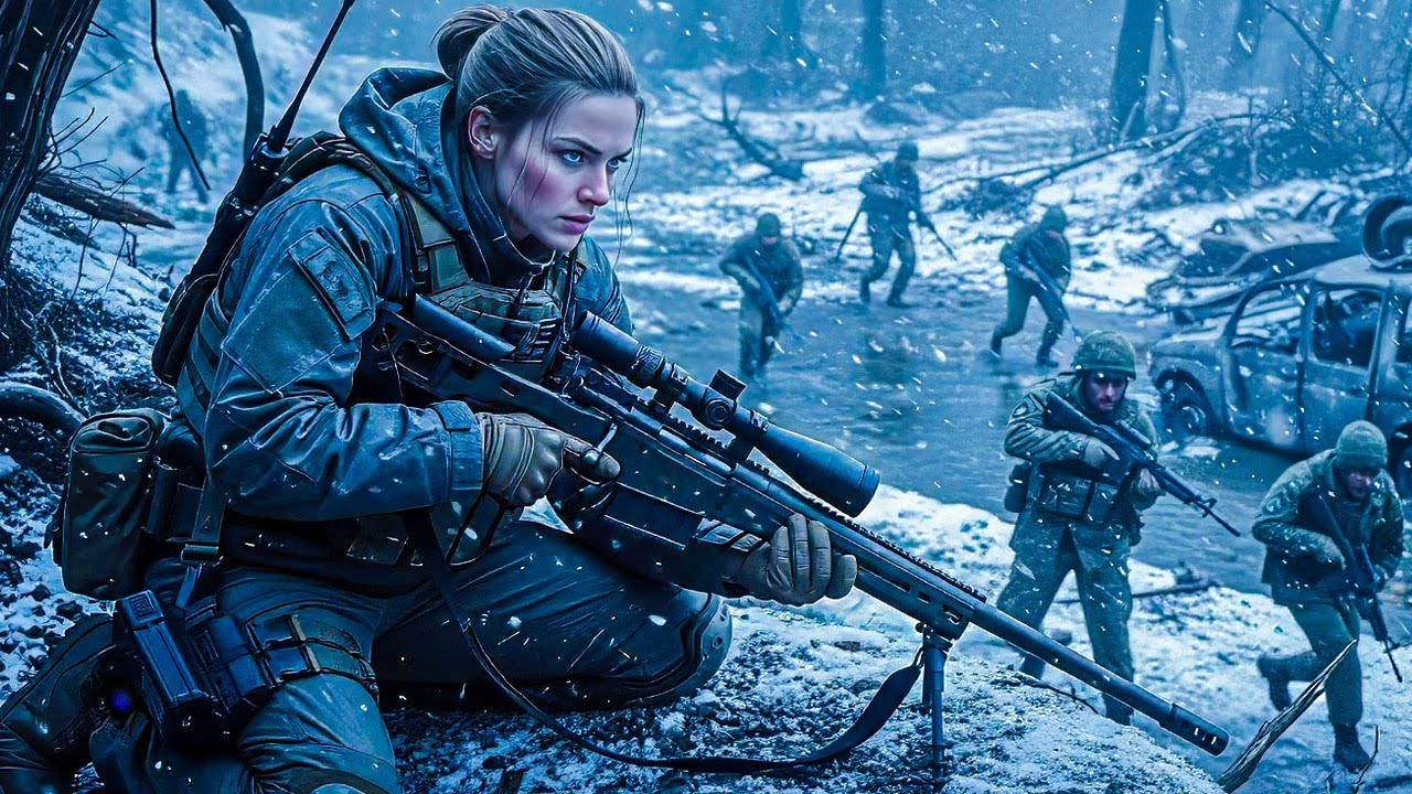 Nobody Expected Her on Christmas Eve — A Driver Ambushed in a Blizzard Eliminated 32 Enemies Alone