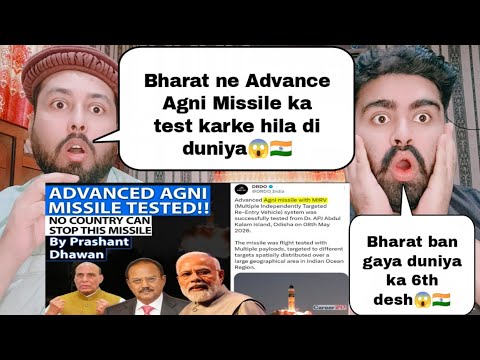 INDIA JOINS US RUSSIA UK CHINA FRANCE WITH MISSILE TEST | Advanced Agni Tested | By Prashant Dhawan