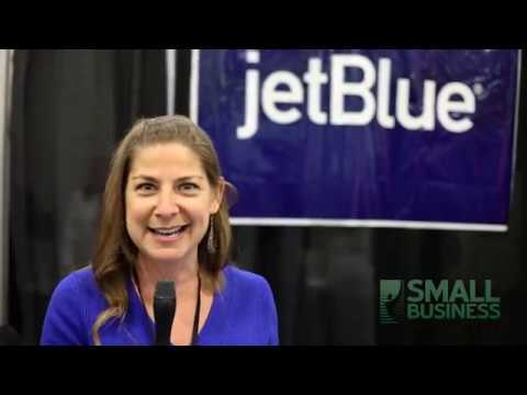jetBlue at Small Business Expo | Tons of Customers