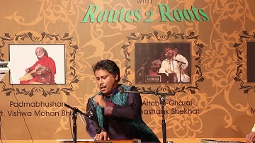 GHAZAL CONCERT BY SRI. SHASHANK SHEKHAR  AT  ANUDHAWANI ANNUAL MUSIC FESTIVAL 2017 - 30/10/2018