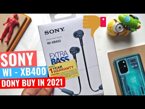 SONY WI-XB400 LONG TERM REVIEW | NOT WORTH IN 2021 | DON'T BUY BEFORE WATCHING THIS