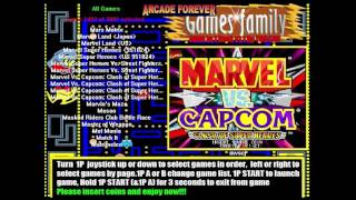 3000in1 Games Family - Arcade Jamma PCB - Hacked and Running on a Regular PC + Update