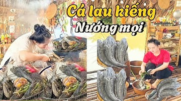 "Cá lau kiếng nướng mọi"Món ăn dân dã miền tây,em mời mấy anh chị nha l vanphong vlog
