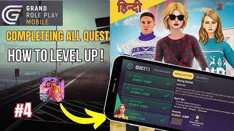 HOW TO COMPLETE | GENERAL QUESTS LINE | IN GRAND MOBILE RP STARTING TO END | हिंदी  #part4