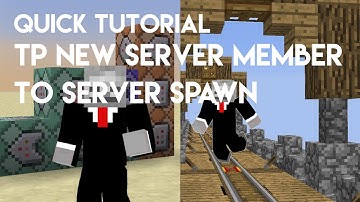CB Tutorial - Fixed Server Spawnpoint - Vanilla Minecraft (1.11 And Higher)