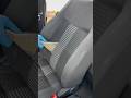 Time to clean some seats! Full video coming soon! ITS SO SATISFYING!