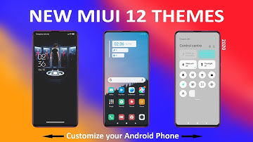 2 NEW and PREMIUM MIUI 12 Themes | Customized MIUI 12 Supported Themes OCT 2020
