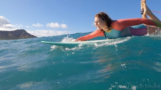 Surfing Pops Raw Pov (June 27, 2022)   4K