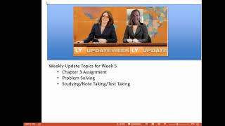 CWI 101 Wk 5 Update
