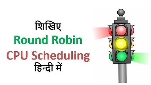 2.2.5 Round Robin CPU/Process scheduling in operating system with example HINDI