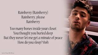 ZAYN - Rainberry | Lyrics Songs