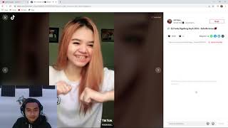 Reaction Tiktok Soibah Dee Goyangnya Ahh Mantap