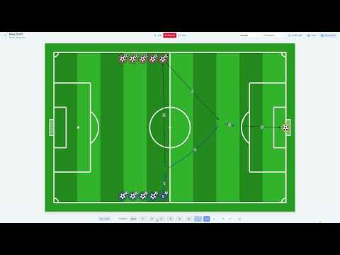 Football tactical board preview