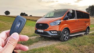 Ford Tourneo Custom Active 2.0 New EcoBlue 185 TEST Is it really for Active  people? 