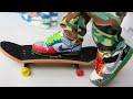 New Tech Deck Finger Skateboard | New Finger Nike Sneakers | Fingerboarding | Finger Skateboarding