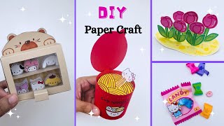 8 DIY Creative Paper Craft Ideas when You’re Bored | Easy craft ideas | miniature craft #craft #diy