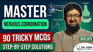 Nervous Coordination Mcqs Solved! 90 Tricky Questions | Mdcat Prep